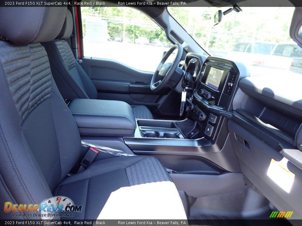 Front Seat of 2023 Ford F150 XLT SuperCab 4x4 Photo #12