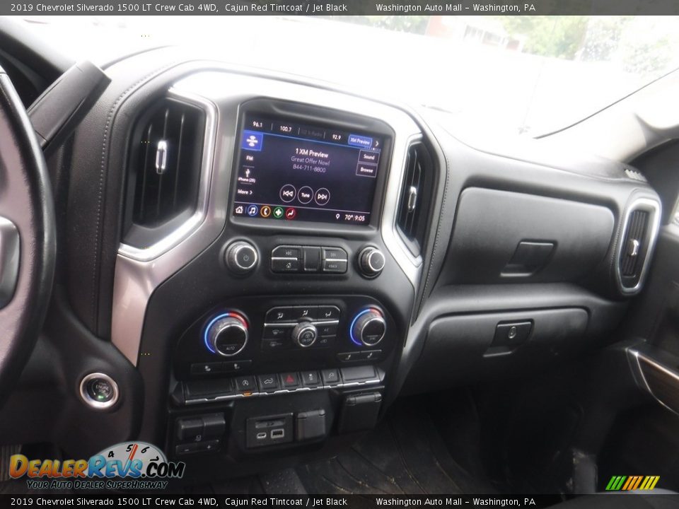 2019 Chevrolet Silverado 1500 LT Crew Cab 4WD Cajun Red Tintcoat / Jet Black Photo #3