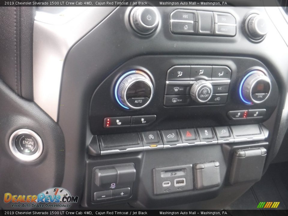 2019 Chevrolet Silverado 1500 LT Crew Cab 4WD Cajun Red Tintcoat / Jet Black Photo #4