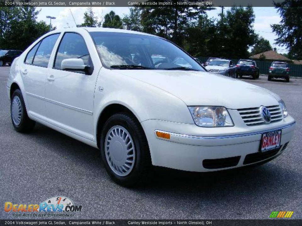 2004 Volkswagen Jetta GL Sedan Campanella White / Black Photo #7