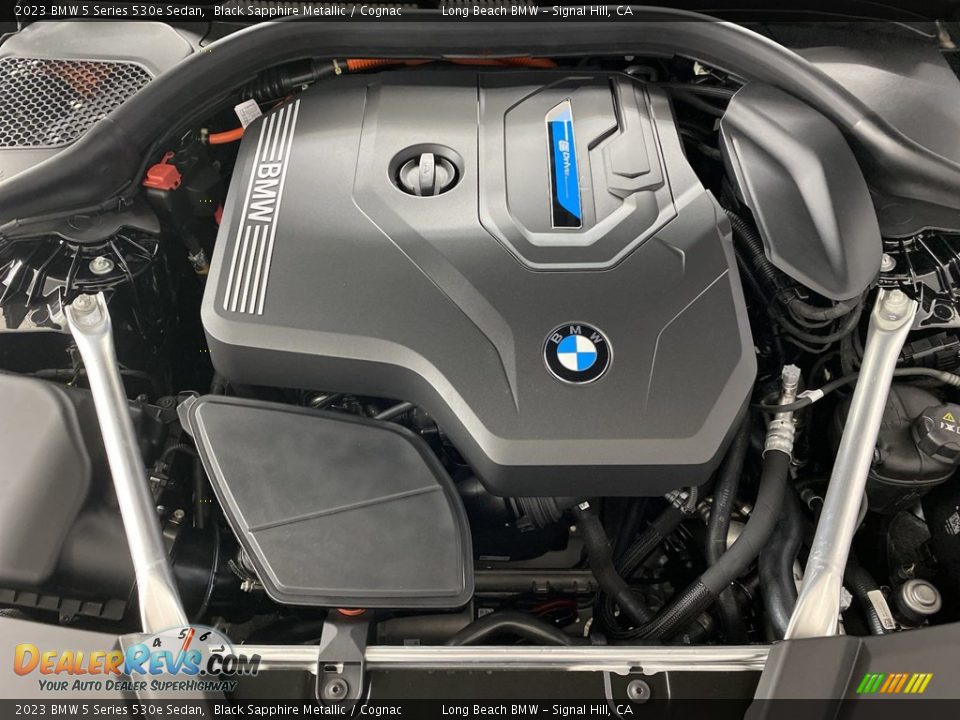 2023 BMW 5 Series 530e Sedan 2.0 Liter e TwinPower Turbocharged DOHC 16-Valve 4 Cylinder Gasoline/Electric Hybrid Engine Photo #9