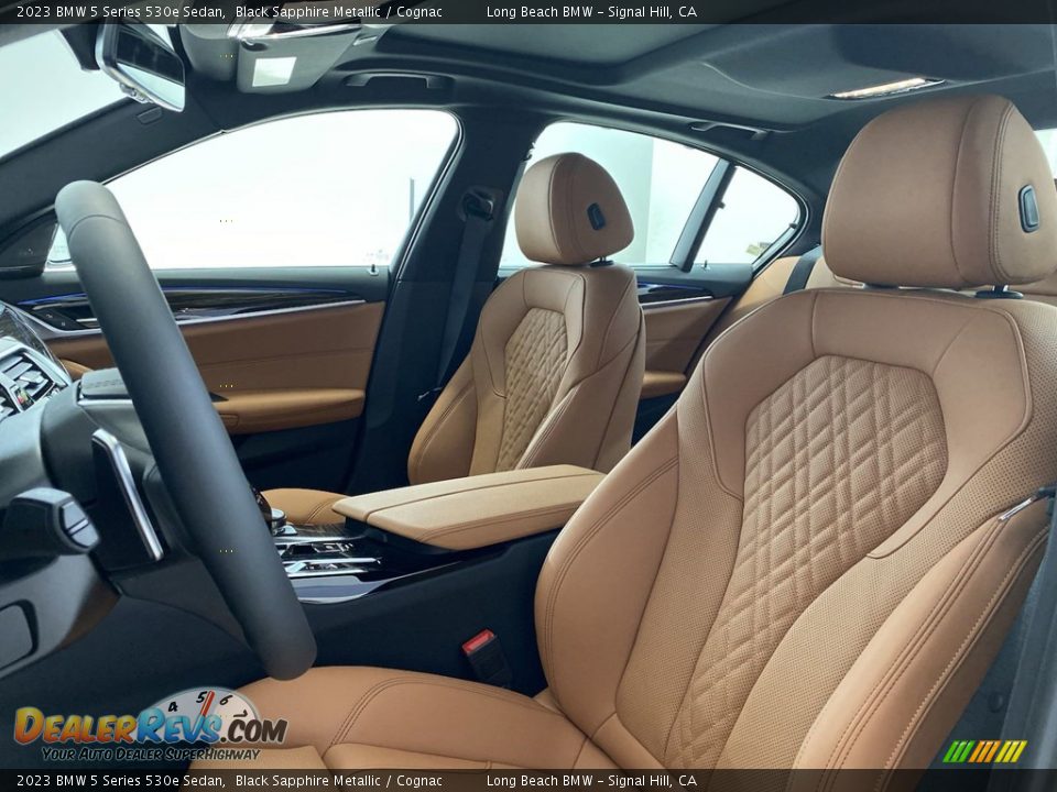 Front Seat of 2023 BMW 5 Series 530e Sedan Photo #13