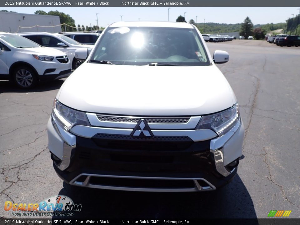 2019 Mitsubishi Outlander SE S-AWC Pearl White / Black Photo #11