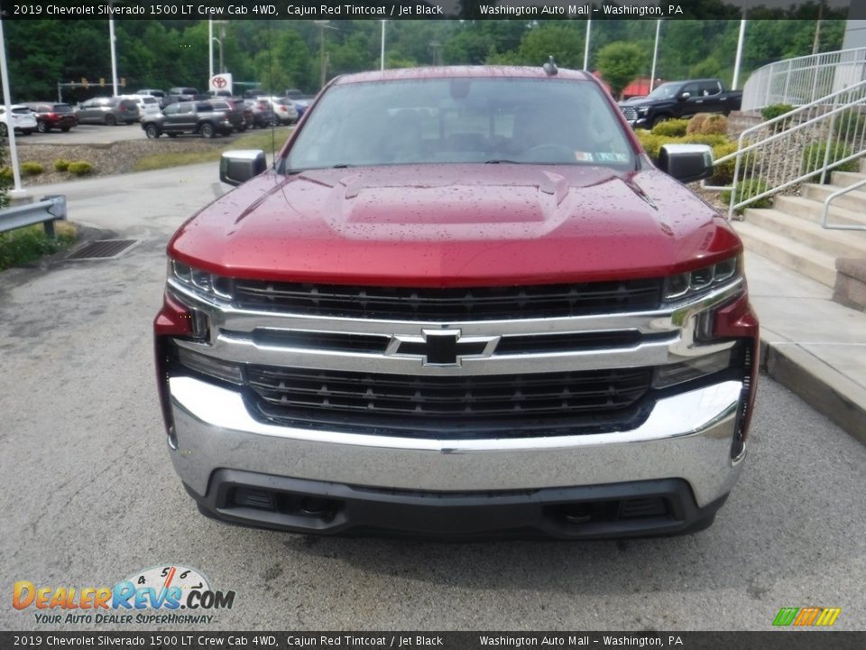 2019 Chevrolet Silverado 1500 LT Crew Cab 4WD Cajun Red Tintcoat / Jet Black Photo #14