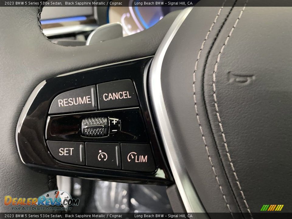 2023 BMW 5 Series 530e Sedan Steering Wheel Photo #15