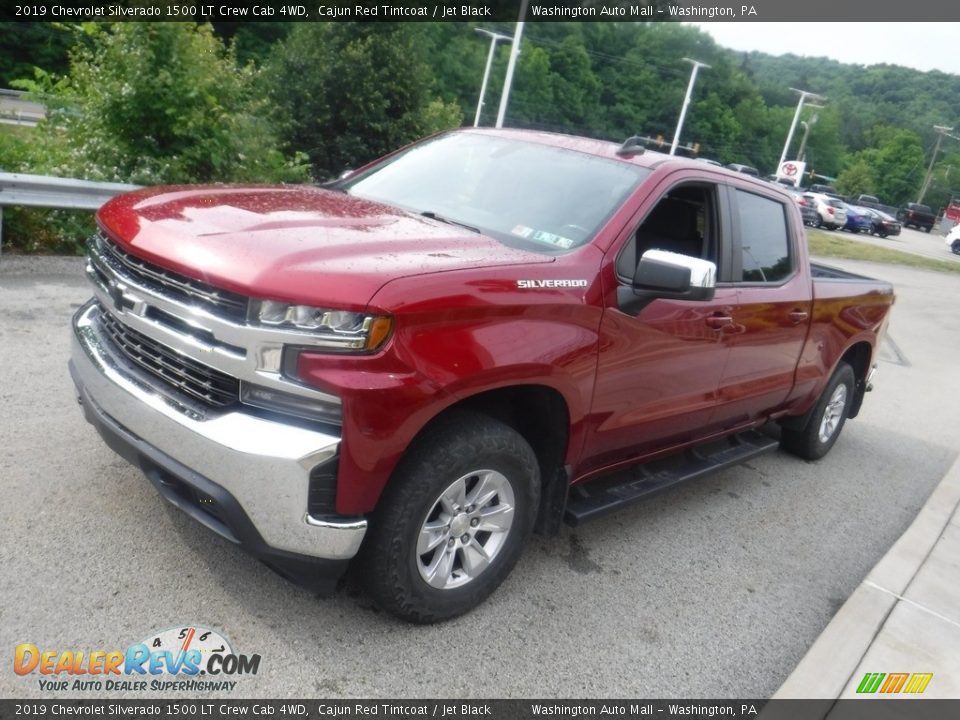 2019 Chevrolet Silverado 1500 LT Crew Cab 4WD Cajun Red Tintcoat / Jet Black Photo #15