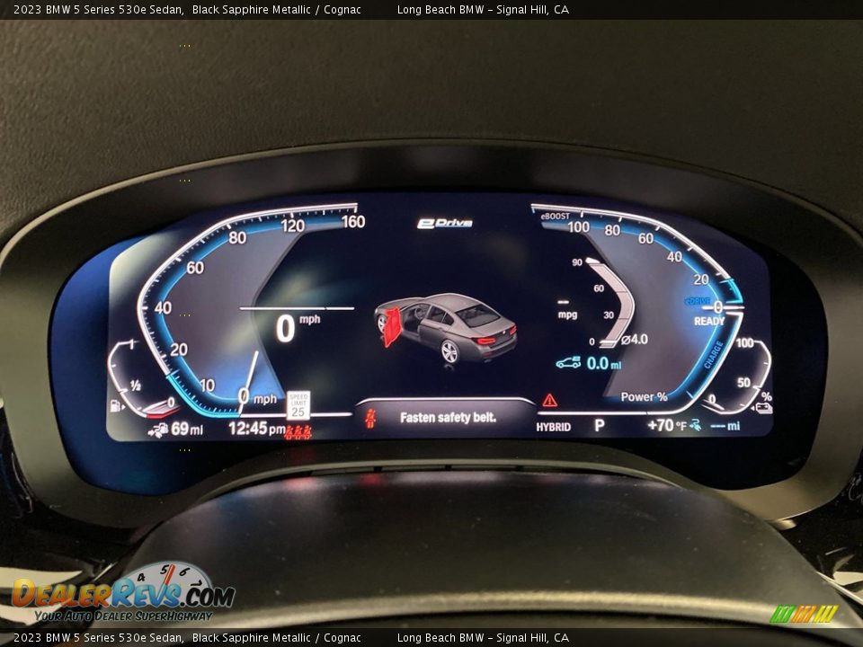 2023 BMW 5 Series 530e Sedan Gauges Photo #17