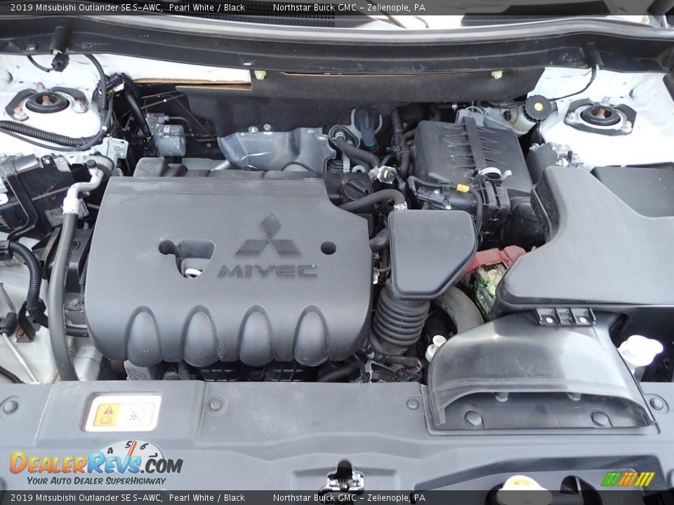 2019 Mitsubishi Outlander SE S-AWC 2.4 Liter SOHC 16-Valve MIVEC 4 Cylinder Engine Photo #14