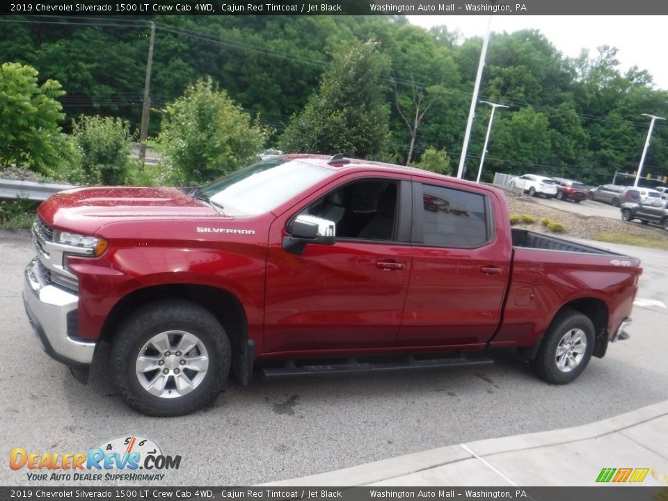 2019 Chevrolet Silverado 1500 LT Crew Cab 4WD Cajun Red Tintcoat / Jet Black Photo #16