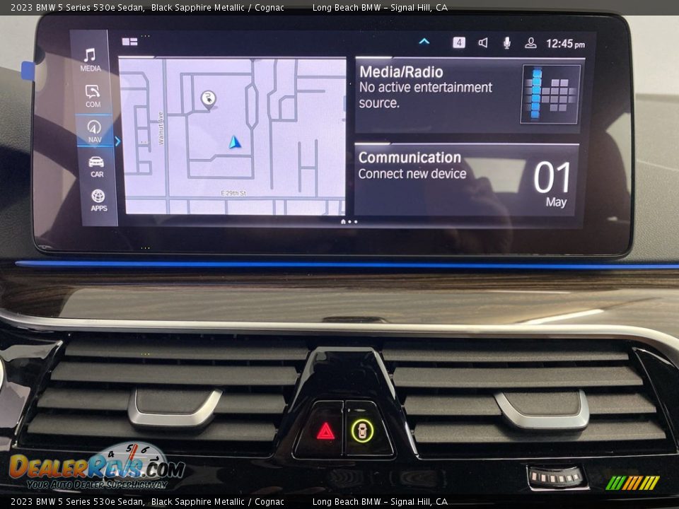 Navigation of 2023 BMW 5 Series 530e Sedan Photo #18