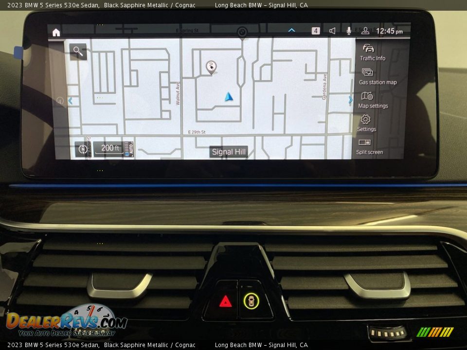 Navigation of 2023 BMW 5 Series 530e Sedan Photo #19