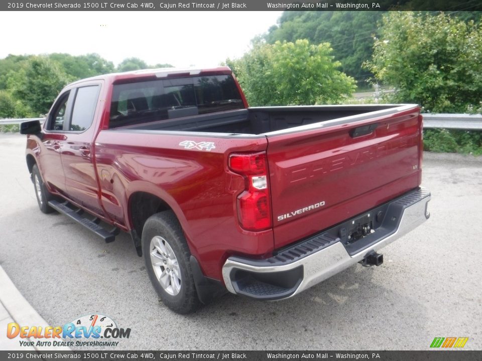 2019 Chevrolet Silverado 1500 LT Crew Cab 4WD Cajun Red Tintcoat / Jet Black Photo #18