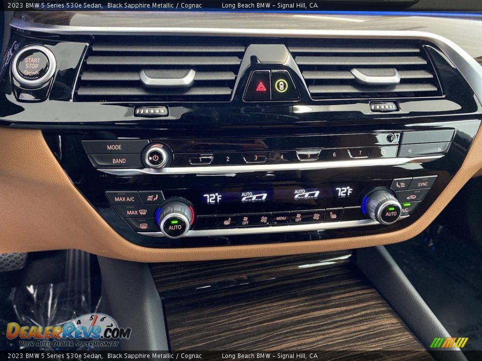 Controls of 2023 BMW 5 Series 530e Sedan Photo #21