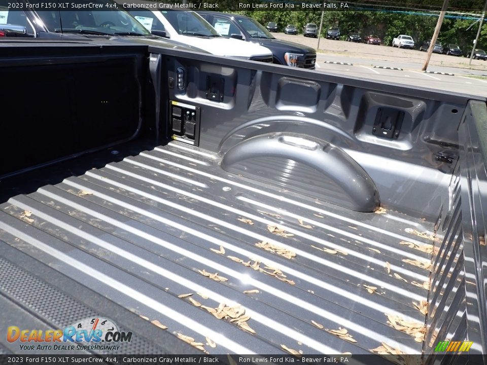 2023 Ford F150 XLT SuperCrew 4x4 Carbonized Gray Metallic / Black Photo #10