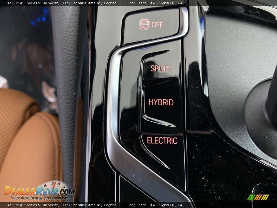Controls of 2023 BMW 5 Series 530e Sedan Photo #23