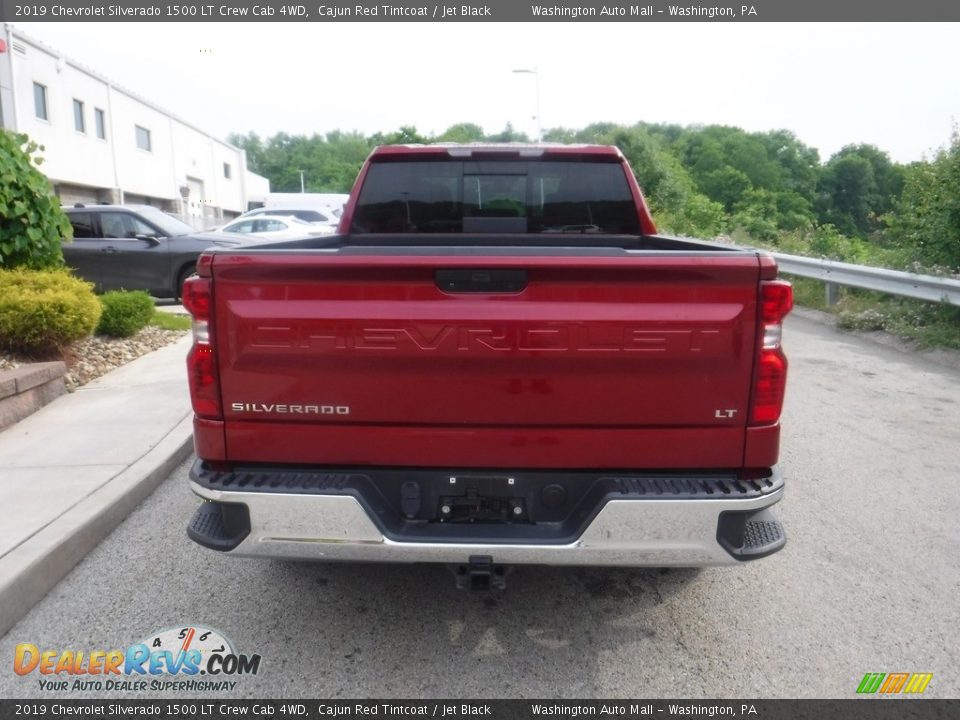 2019 Chevrolet Silverado 1500 LT Crew Cab 4WD Cajun Red Tintcoat / Jet Black Photo #21