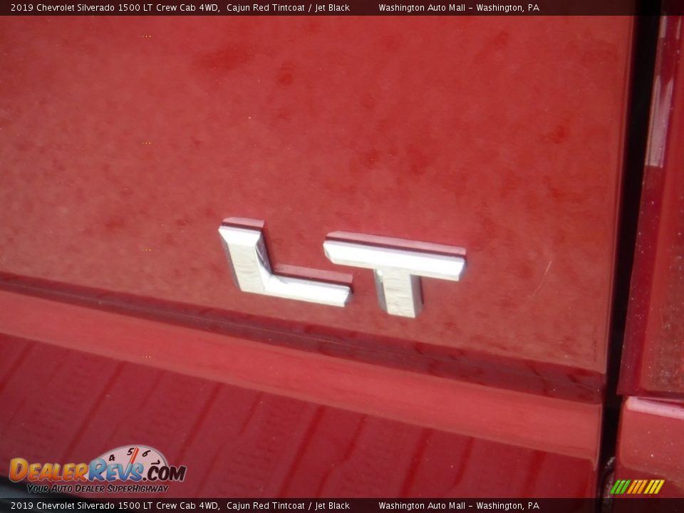 2019 Chevrolet Silverado 1500 LT Crew Cab 4WD Cajun Red Tintcoat / Jet Black Photo #23