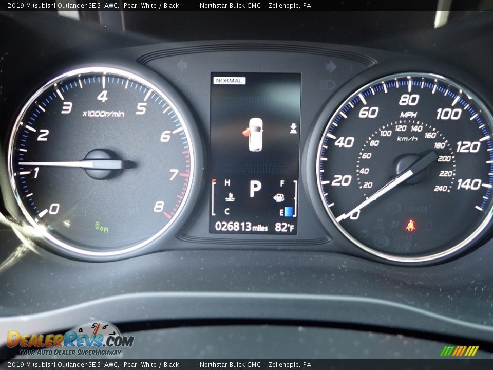 2019 Mitsubishi Outlander SE S-AWC Gauges Photo #24