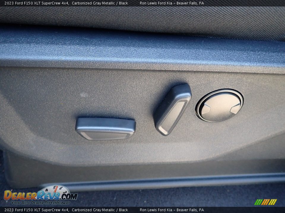 2023 Ford F150 XLT SuperCrew 4x4 Carbonized Gray Metallic / Black Photo #16