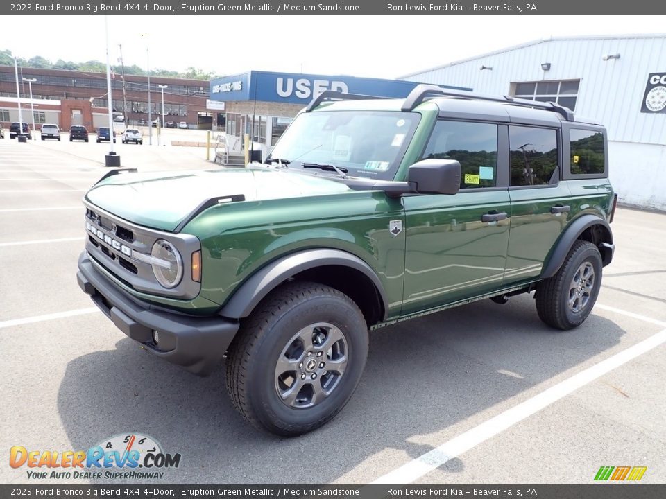 Eruption Green Metallic 2023 Ford Bronco Big Bend 4X4 4-Door Photo #4