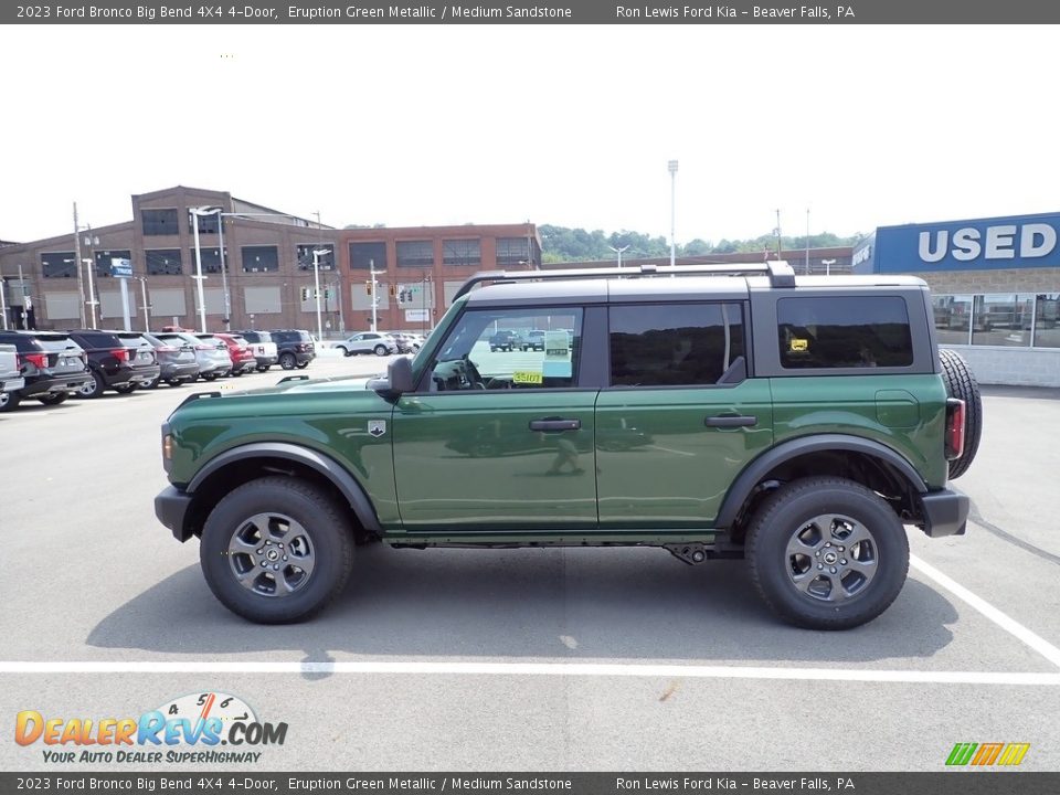 Eruption Green Metallic 2023 Ford Bronco Big Bend 4X4 4-Door Photo #5
