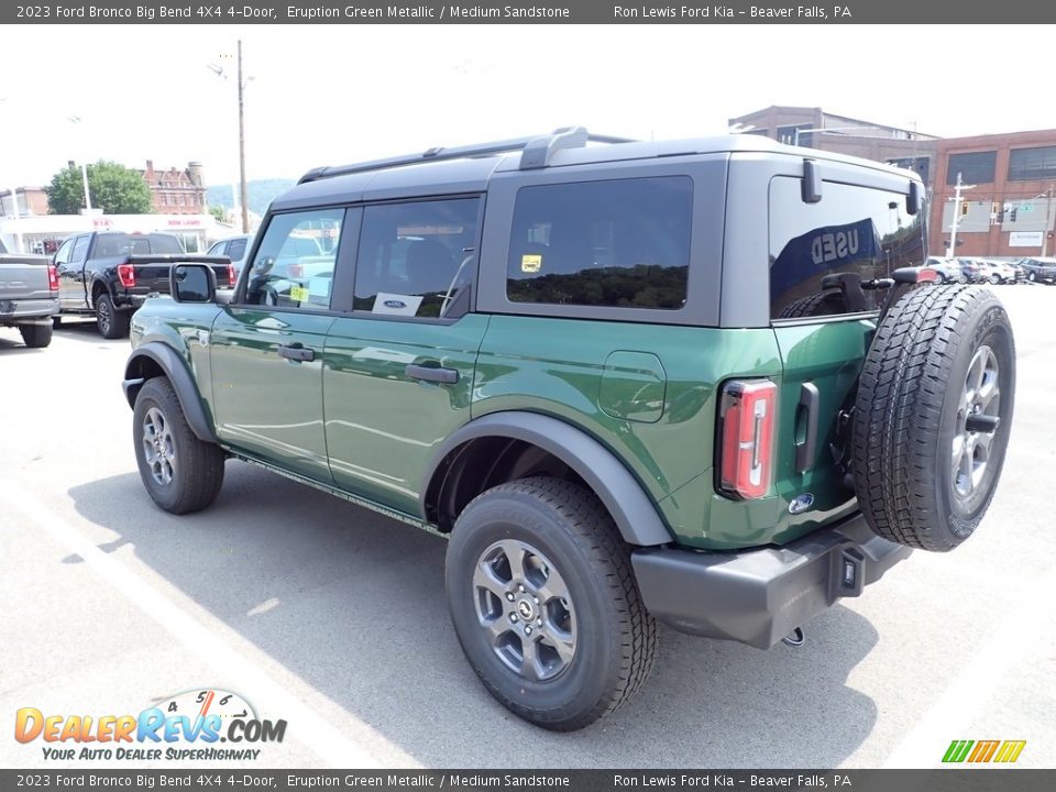 2023 Ford Bronco Big Bend 4X4 4-Door Eruption Green Metallic / Medium Sandstone Photo #6