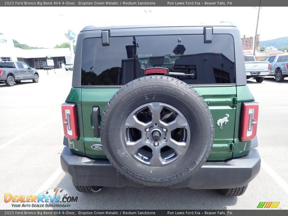 2023 Ford Bronco Big Bend 4X4 4-Door Eruption Green Metallic / Medium Sandstone Photo #7