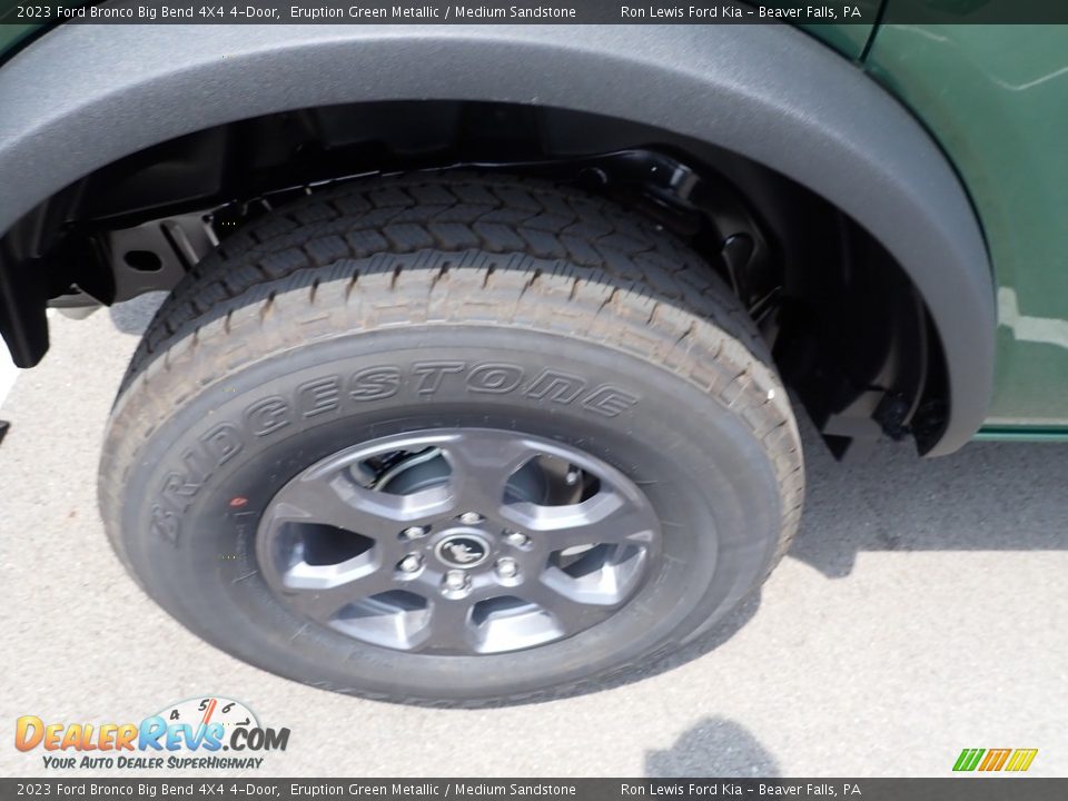 2023 Ford Bronco Big Bend 4X4 4-Door Eruption Green Metallic / Medium Sandstone Photo #9