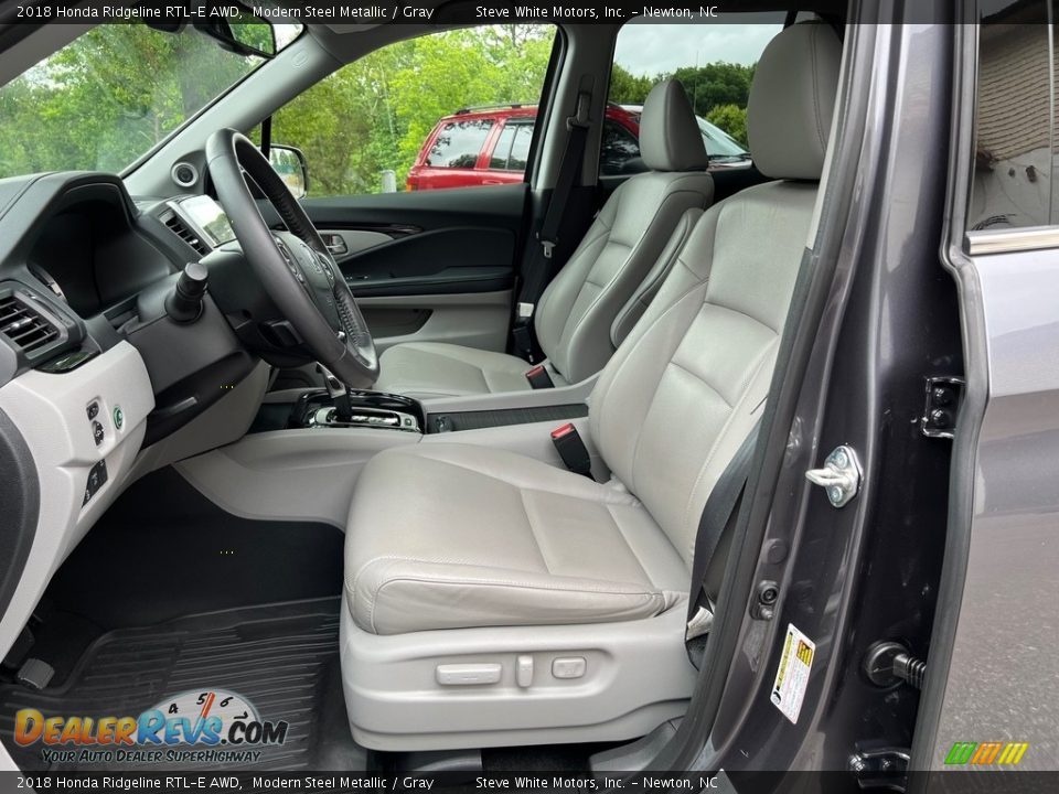 Front Seat of 2018 Honda Ridgeline RTL-E AWD Photo #13