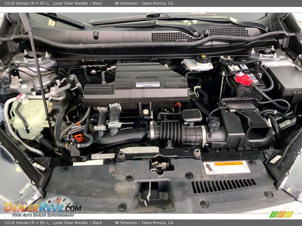 2018 Honda CR-V EX-L 1.5 Liter Turbocharged DOHC 16-Valve i-VTEC 4 Cylinder Engine Photo #9