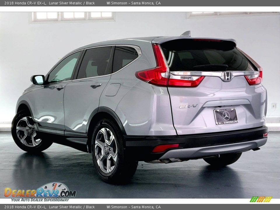 2018 Honda CR-V EX-L Lunar Silver Metallic / Black Photo #10