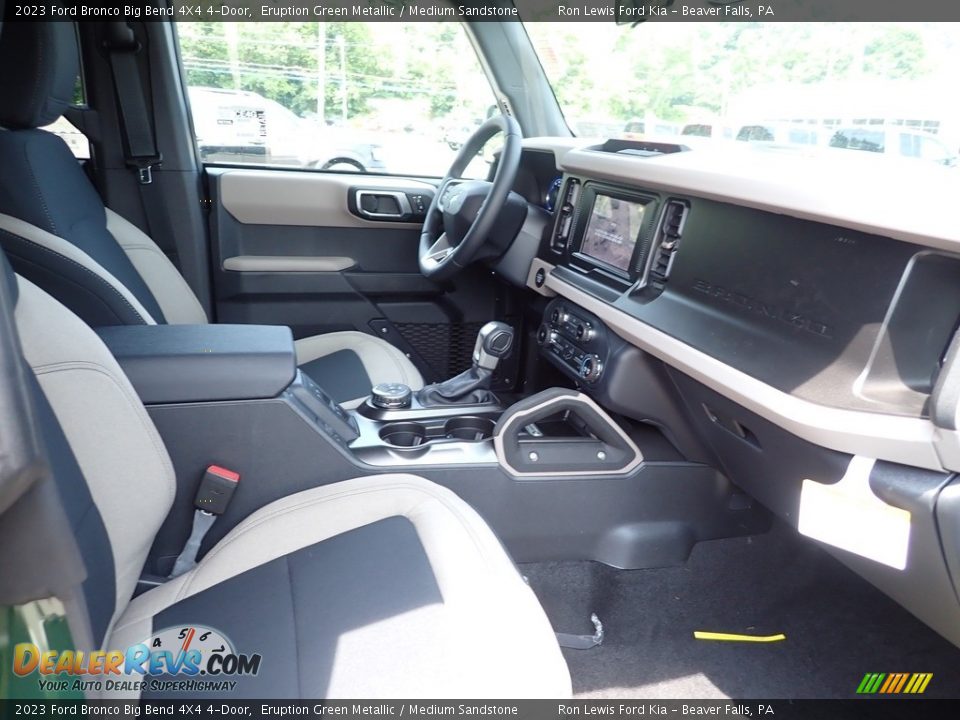 2023 Ford Bronco Big Bend 4X4 4-Door Eruption Green Metallic / Medium Sandstone Photo #11