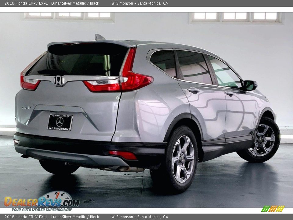 2018 Honda CR-V EX-L Lunar Silver Metallic / Black Photo #13