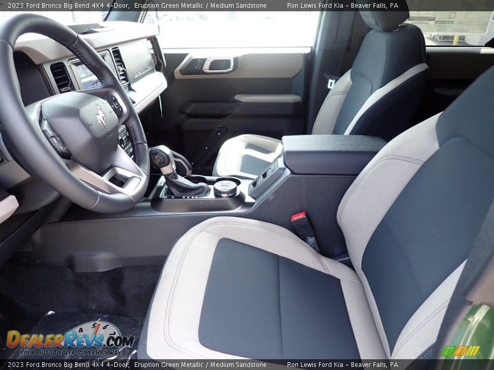 Front Seat of 2023 Ford Bronco Big Bend 4X4 4-Door Photo #14
