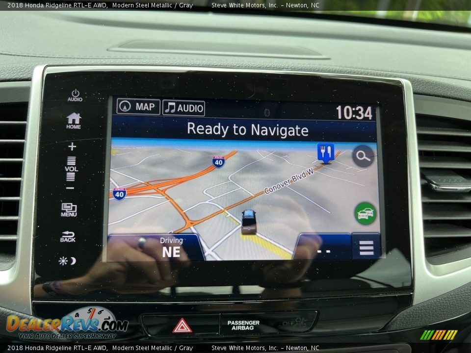 Navigation of 2018 Honda Ridgeline RTL-E AWD Photo #22