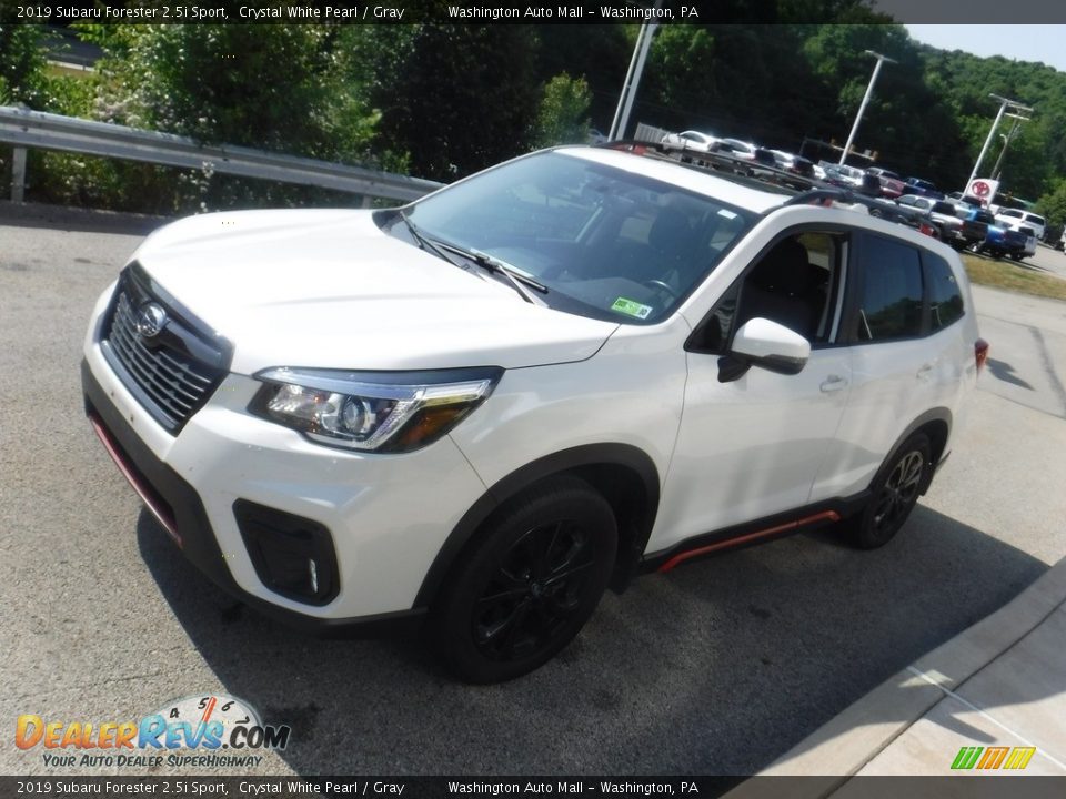 2019 Subaru Forester 2.5i Sport Crystal White Pearl / Gray Photo #15