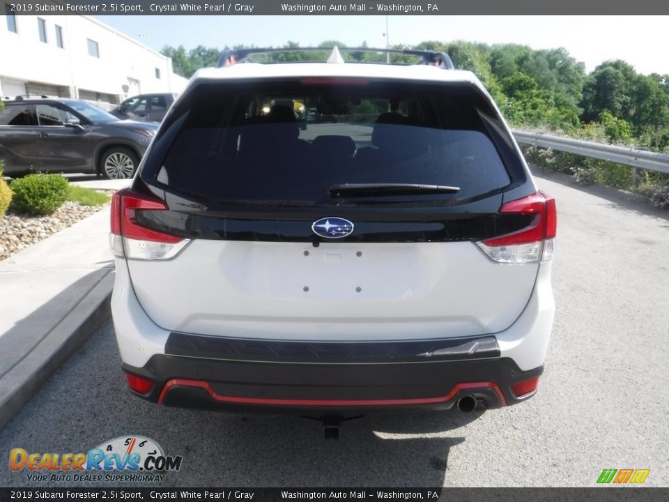 2019 Subaru Forester 2.5i Sport Crystal White Pearl / Gray Photo #17