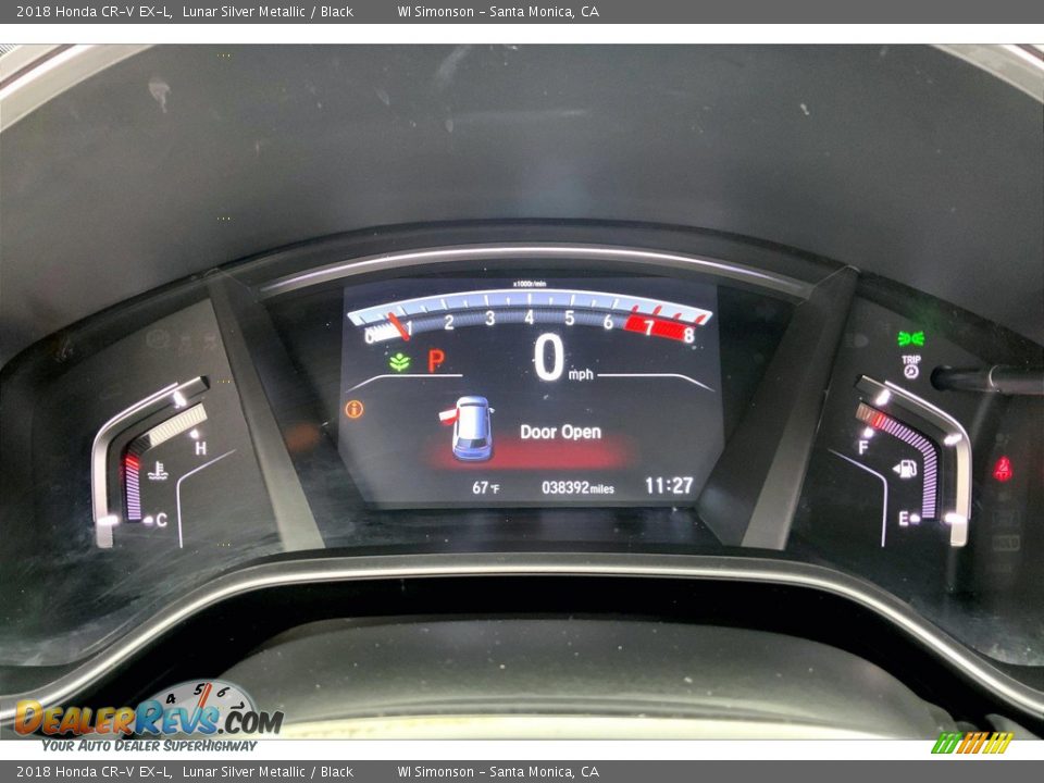 2018 Honda CR-V EX-L Gauges Photo #23