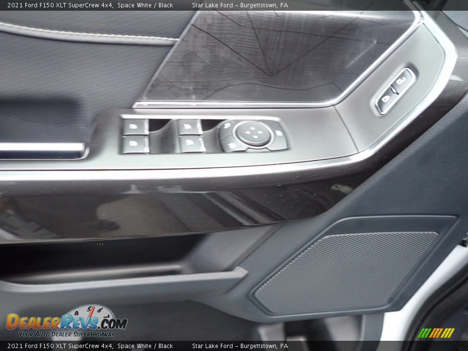 2021 Ford F150 XLT SuperCrew 4x4 Space White / Black Photo #15