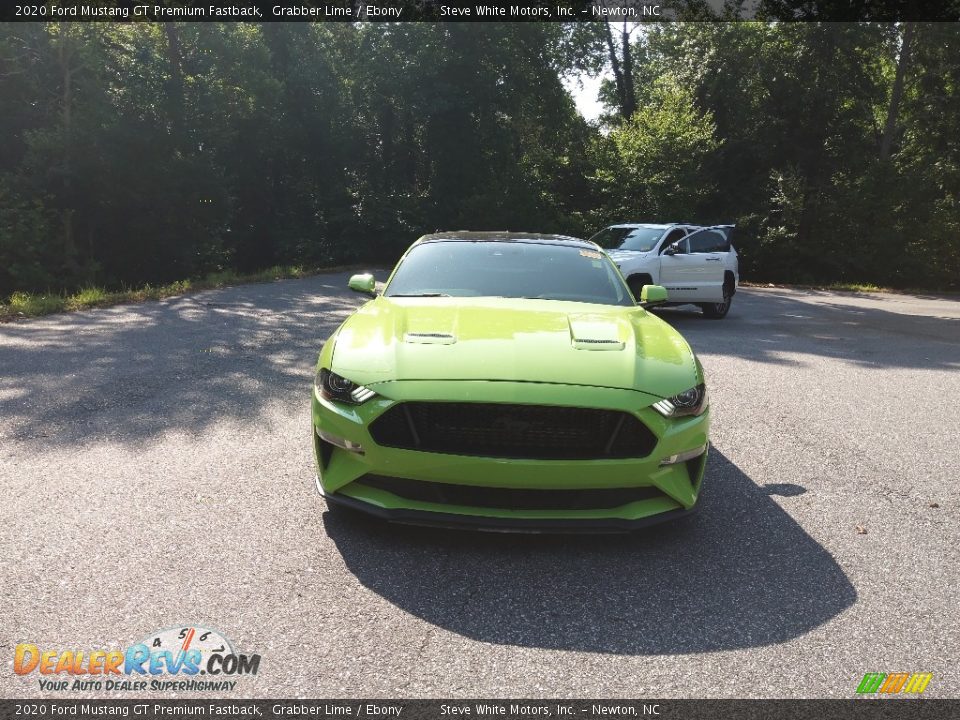 2020 Ford Mustang GT Premium Fastback Grabber Lime / Ebony Photo #3