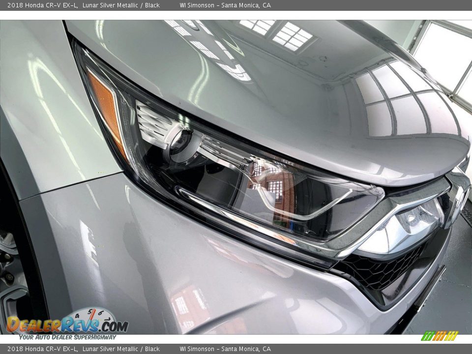 2018 Honda CR-V EX-L Lunar Silver Metallic / Black Photo #28