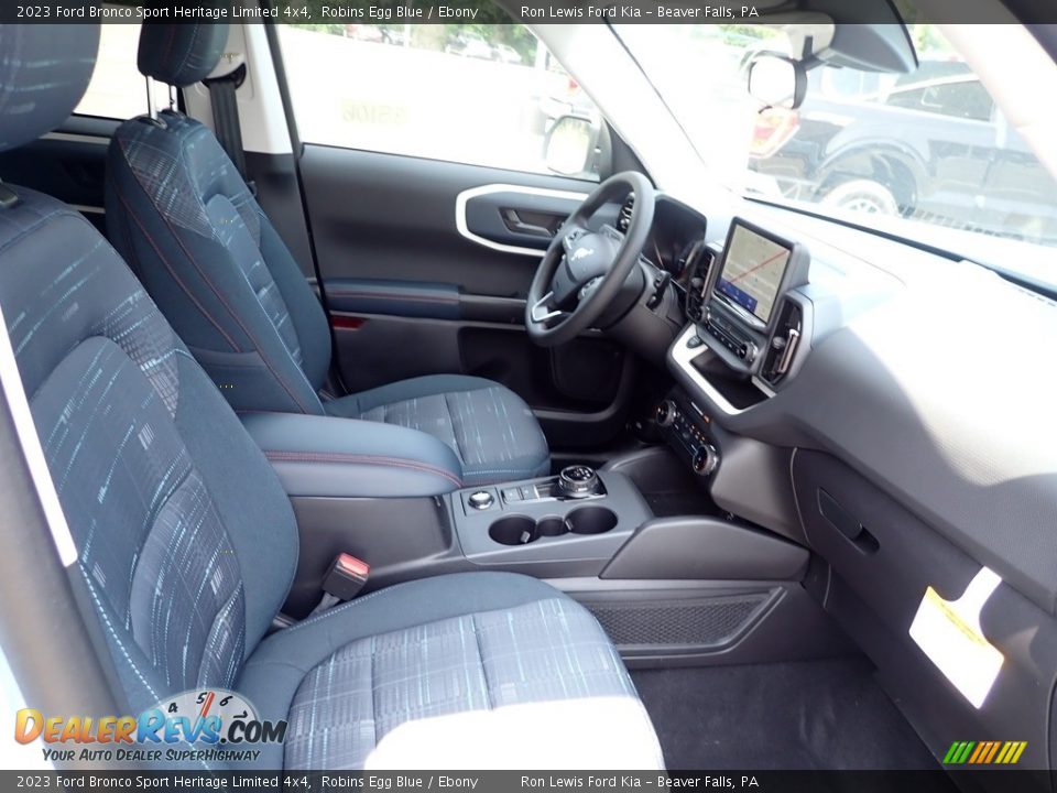 2023 Ford Bronco Sport Heritage Limited 4x4 Robins Egg Blue / Ebony Photo #11