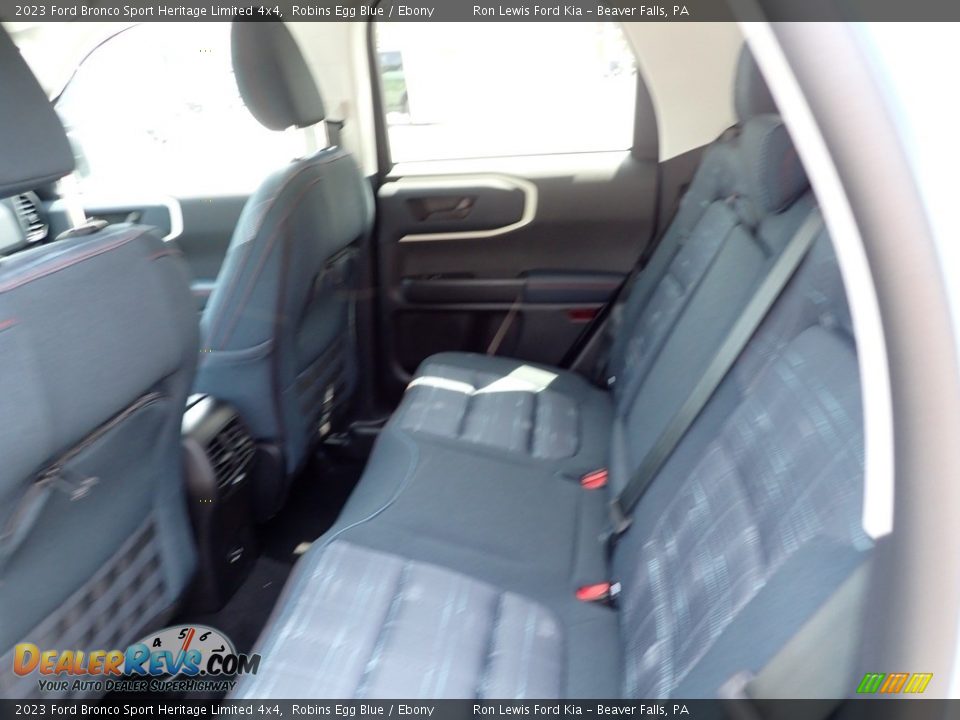 2023 Ford Bronco Sport Heritage Limited 4x4 Robins Egg Blue / Ebony Photo #12