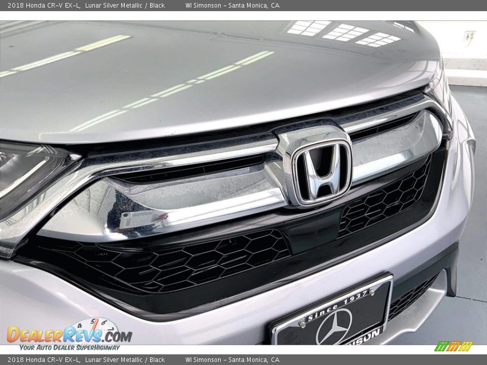 2018 Honda CR-V EX-L Lunar Silver Metallic / Black Photo #30