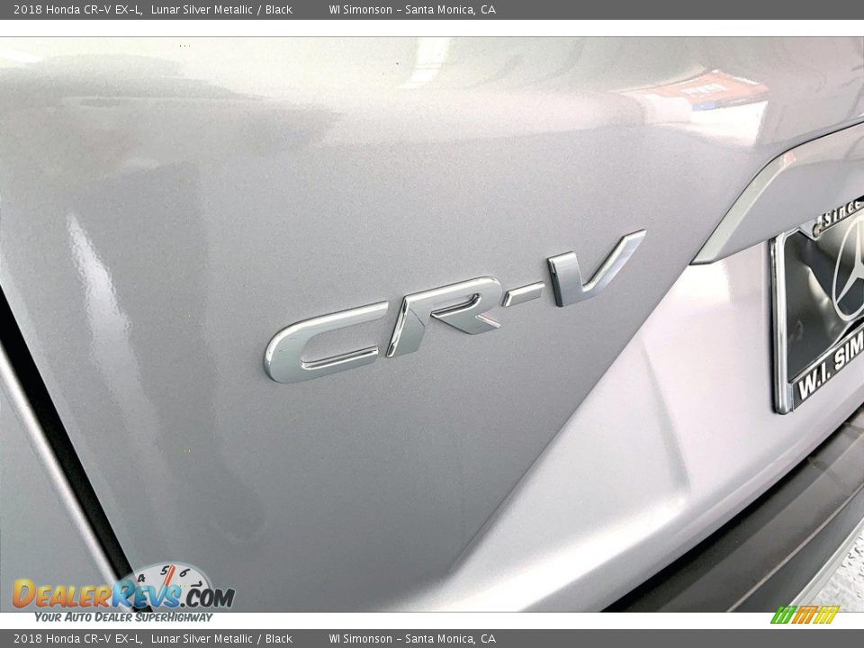 2018 Honda CR-V EX-L Lunar Silver Metallic / Black Photo #31