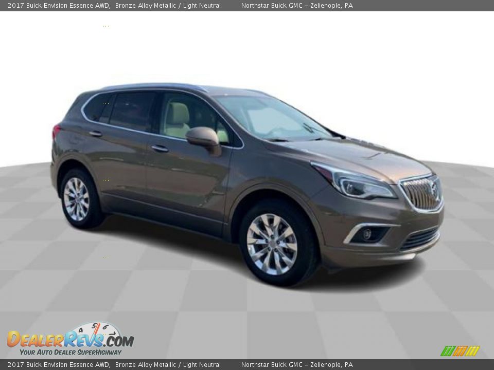 2017 Buick Envision Essence AWD Bronze Alloy Metallic / Light Neutral Photo #2