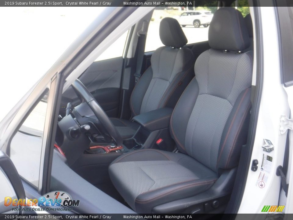 Front Seat of 2019 Subaru Forester 2.5i Sport Photo #26