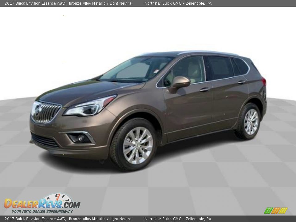 2017 Buick Envision Essence AWD Bronze Alloy Metallic / Light Neutral Photo #4