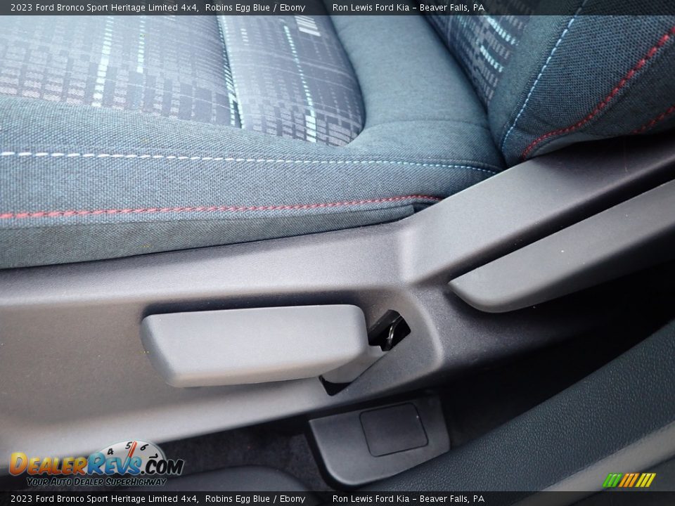 2023 Ford Bronco Sport Heritage Limited 4x4 Robins Egg Blue / Ebony Photo #16