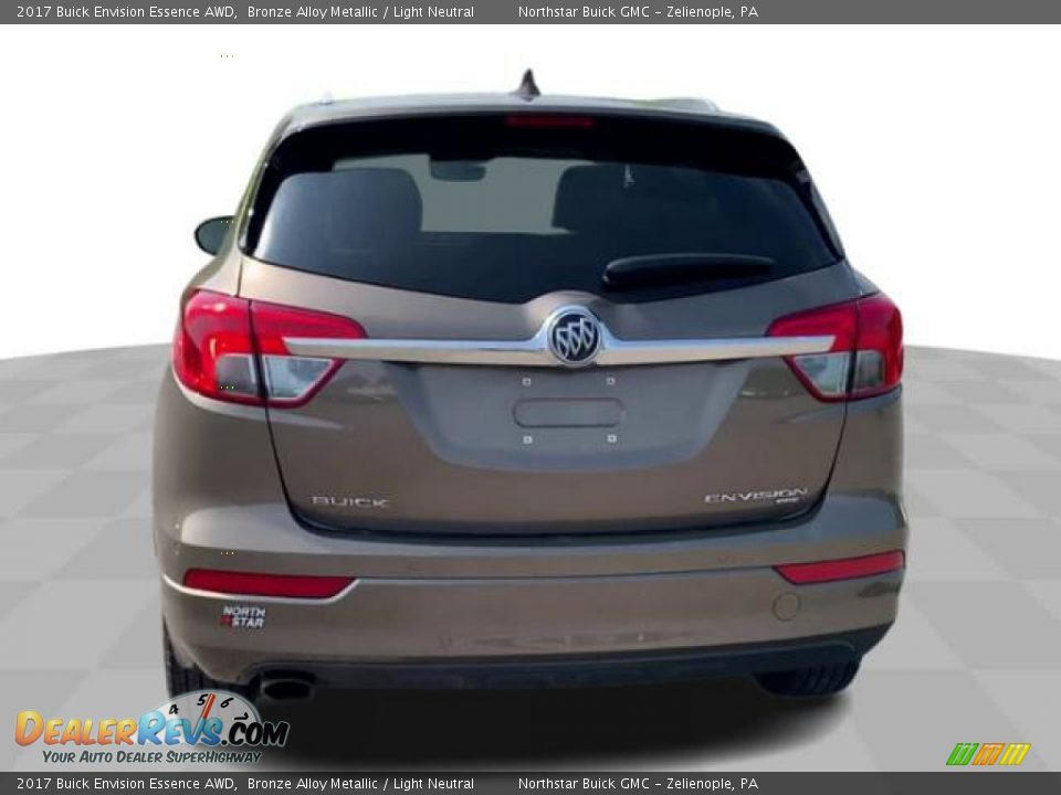 2017 Buick Envision Essence AWD Bronze Alloy Metallic / Light Neutral Photo #7